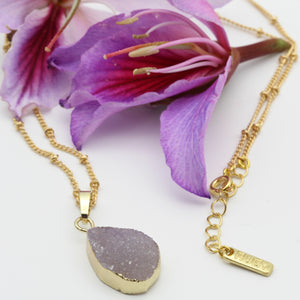 Tear Drop Druzy