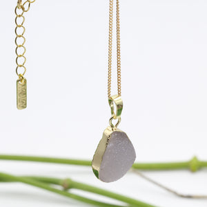 Tear Drop Druzy